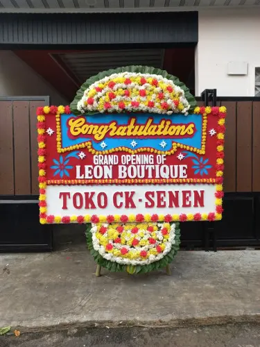 Papan Bunga Opening lamper lor
