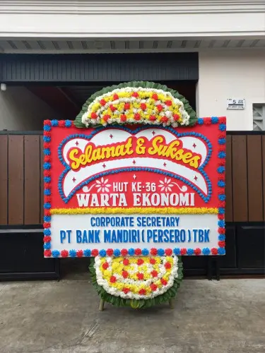 Papan Bunga Opening lamper lor
