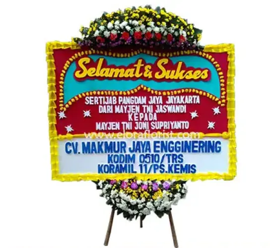 Karangan Bunga lamper lor